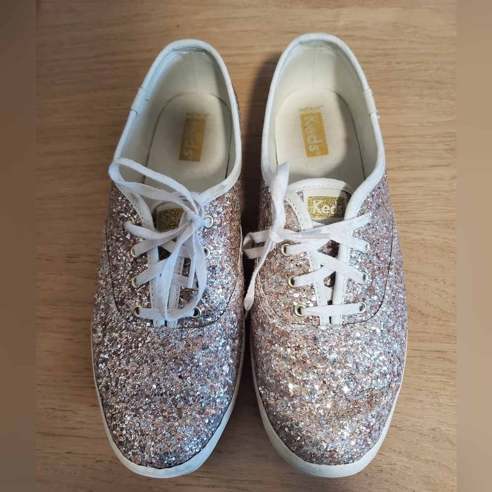 Keds Glitter Sneakers Size 8.5